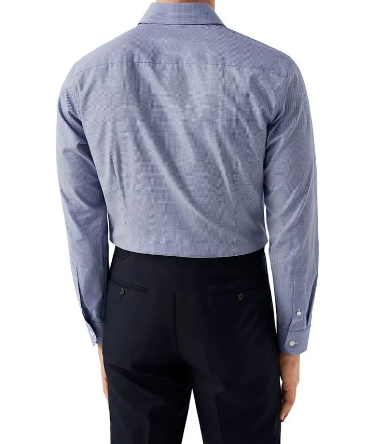 Contemporary-Fit Check Twill Dress Shirt