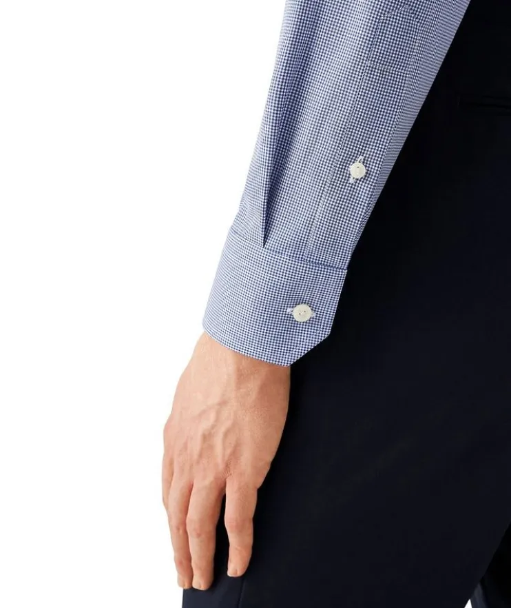 Contemporary-Fit Check Twill Dress Shirt