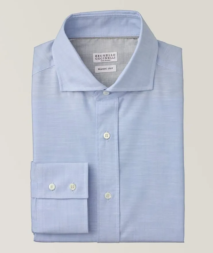 Contemporary-Fit Cotton Shirt