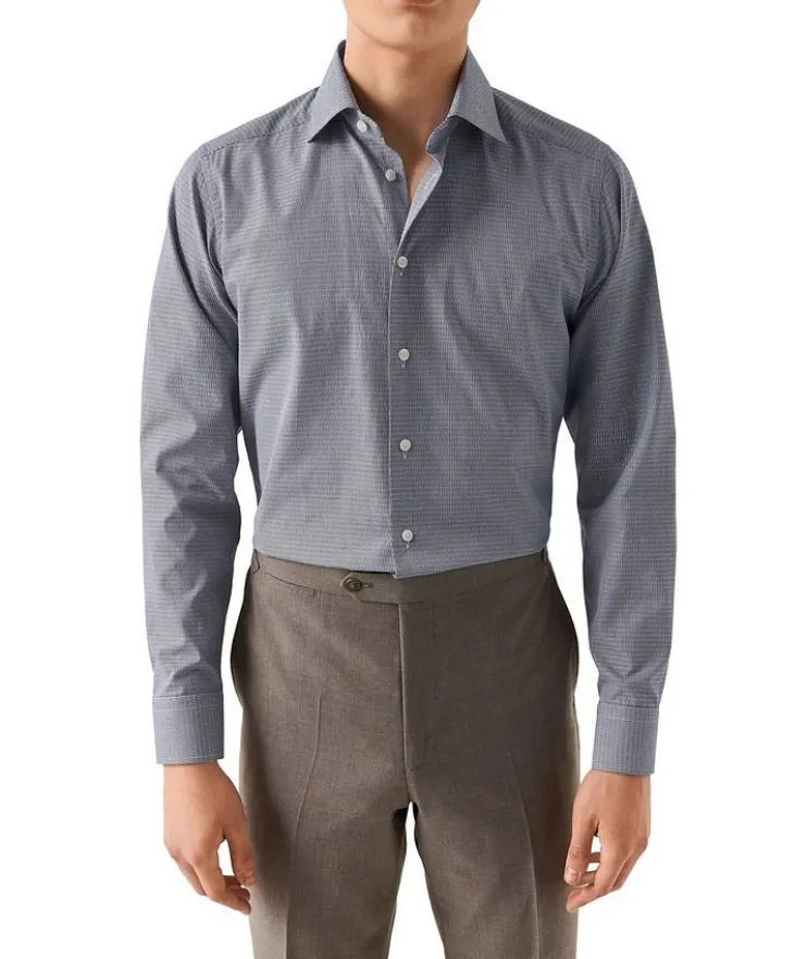 Contemporary-Fit Dobby Dress Shirt