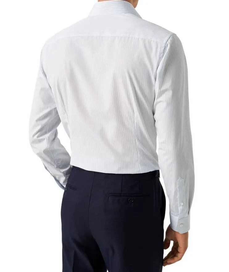 Contemporary-Fit Elevated Stripe Dress Shirt