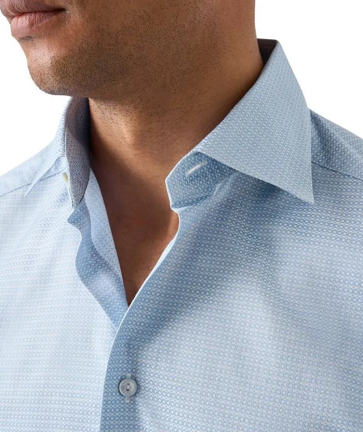 Contemporary-Fit Elevated Piqué Dress Shirt