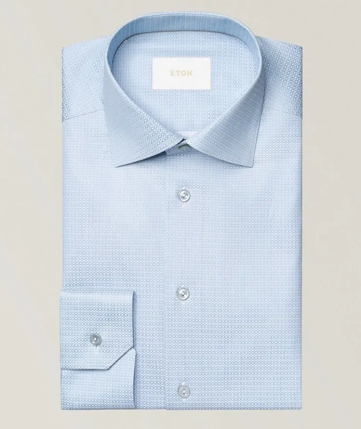 Contemporary-Fit Elevated Piqué Dress Shirt