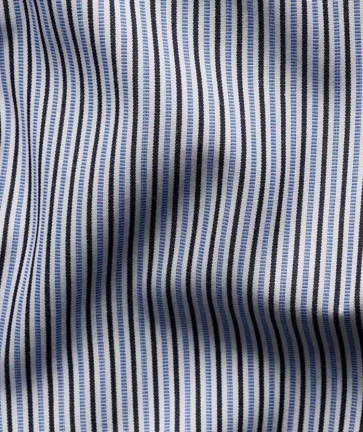 Contemporary-Fit Elevated Striped Dress Shirt