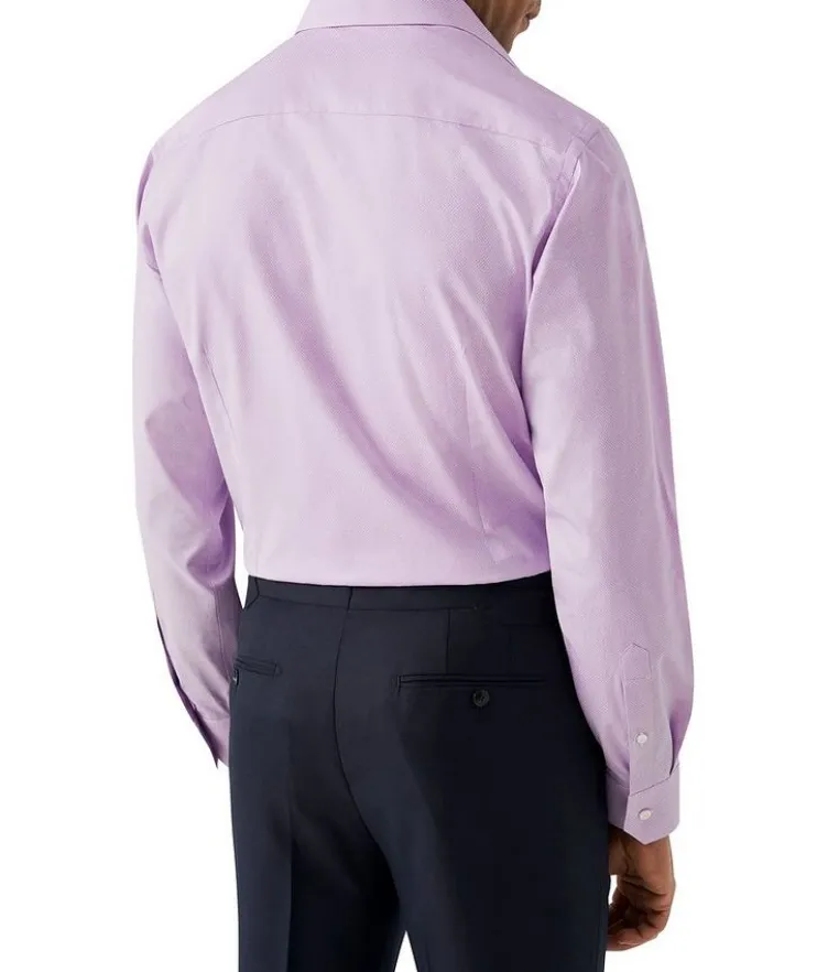 Contemporary-Fit Elevated Piqué Dress Shirt