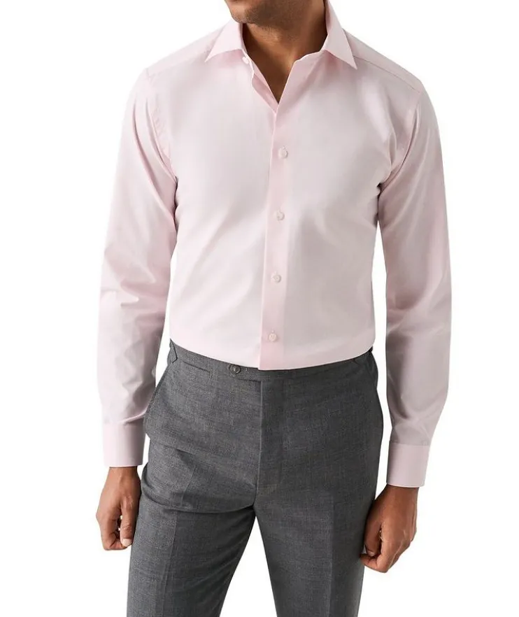 Contemporary-Fit Elevated Piqué Dress Shirt