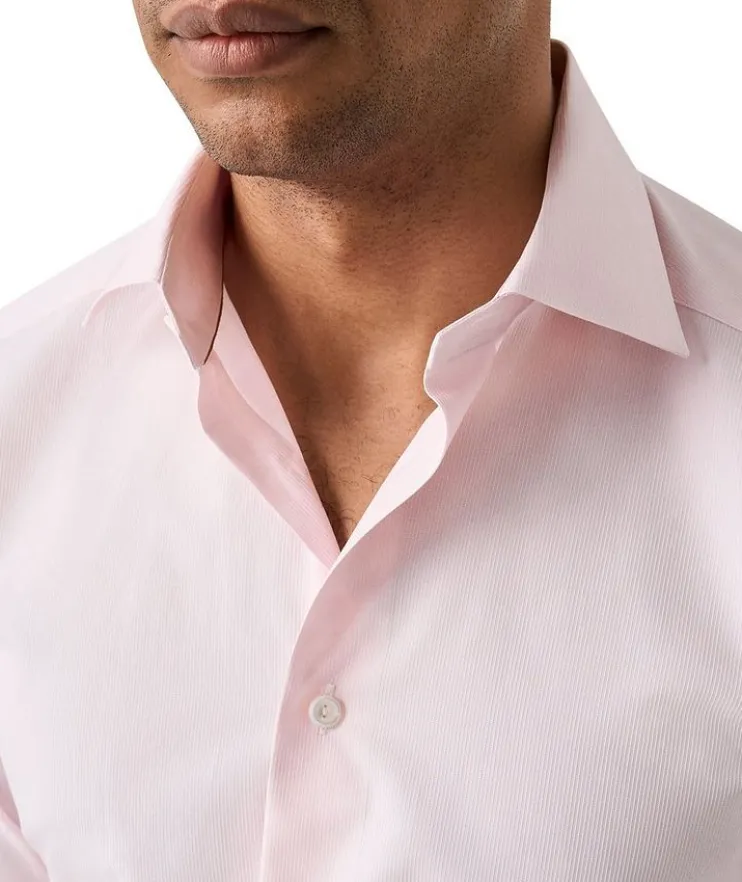 Contemporary-Fit Elevated Piqué Dress Shirt