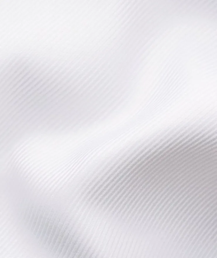 Contemporary-Fit Geo-Effect Twill Dress Shirt