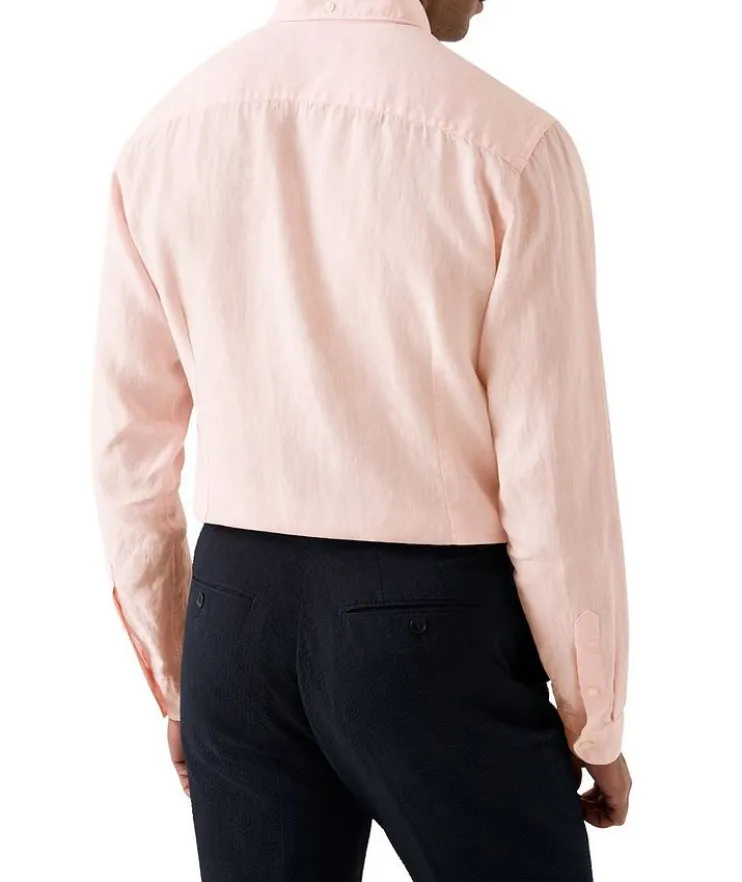 Contemporary-Fit Linen Shirt
