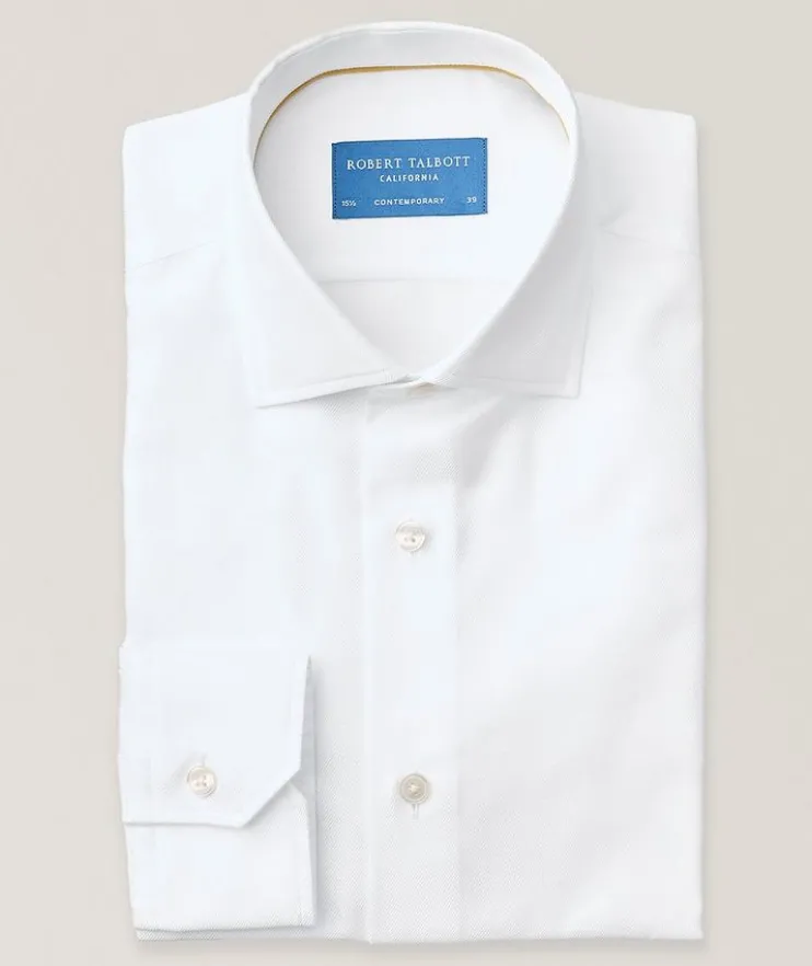 Contemporary-Fit Reynolds Twill Dress Shirt