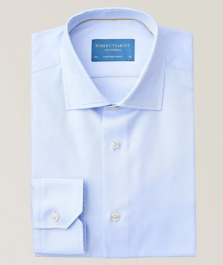 Contemporary-Fit Reynolds Twill Dress Shirt