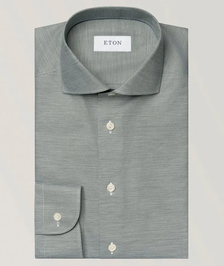 Contemporary-Fit Signature Oxford Dress Shirt