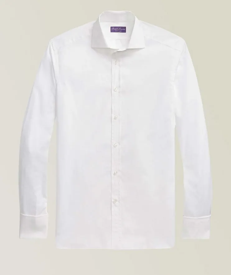 Contemporary-Fit Solid Dress Shirt