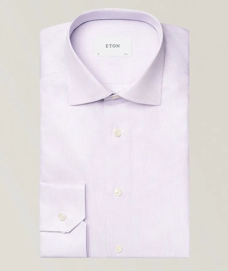 Contemporary-Fit Stripe Dress Shirt