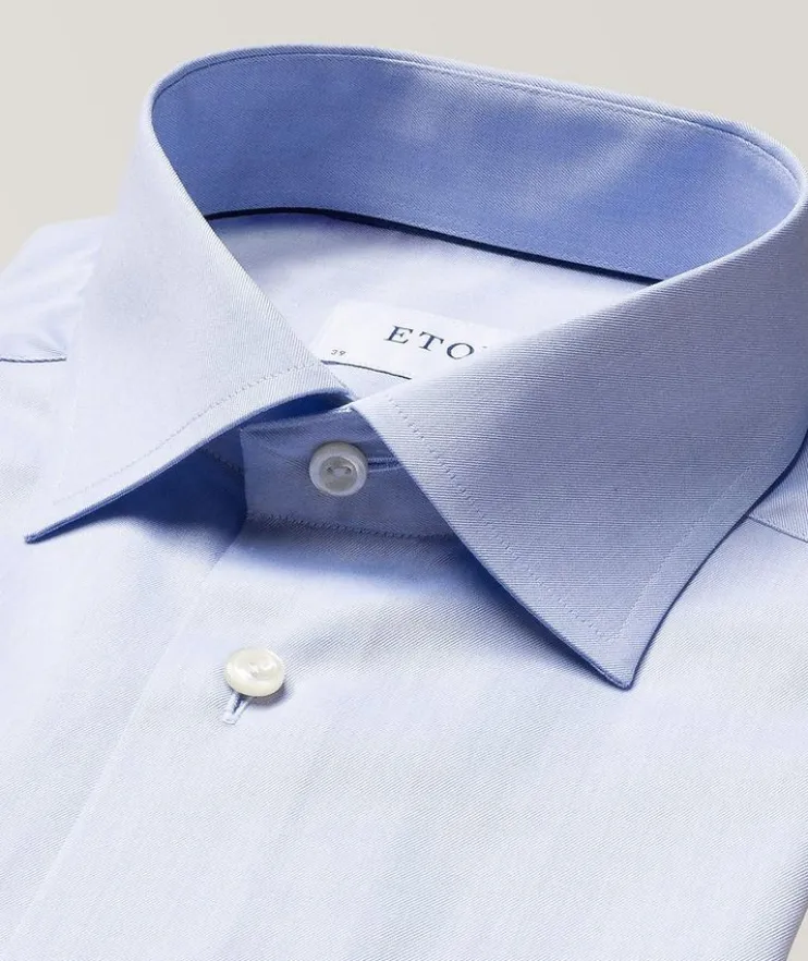 Contemporary-Fit Twill Dress Shirt