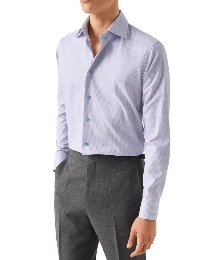 Contemporary-Fit Twill Dress Shirt