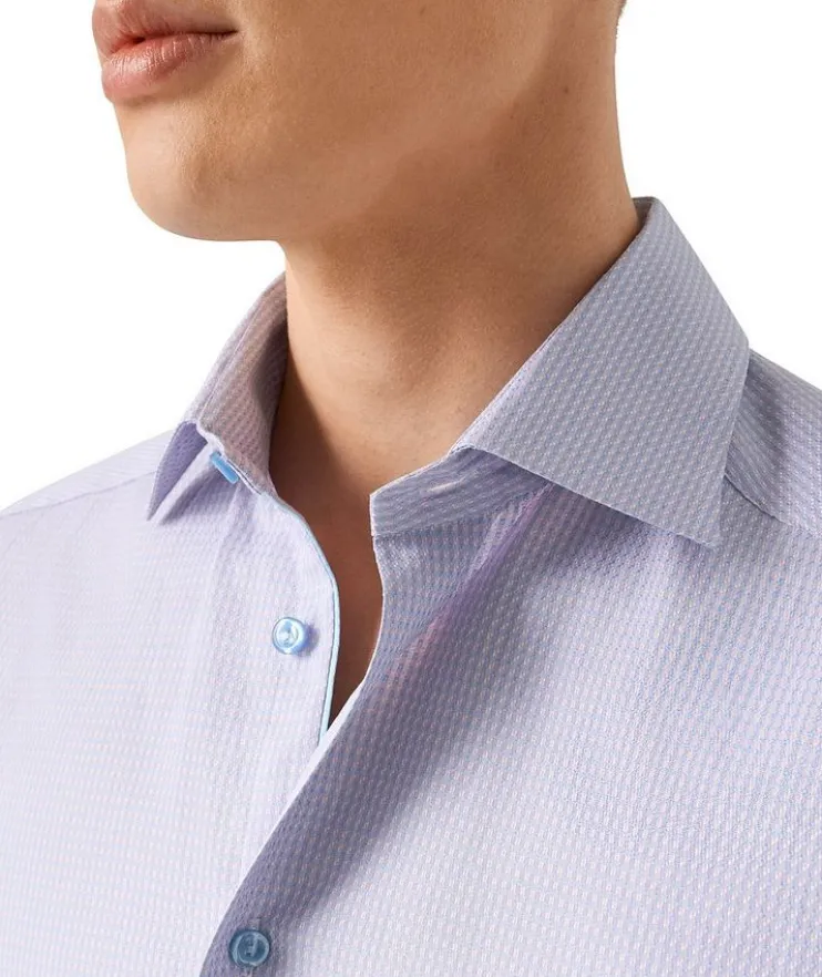 Contemporary-Fit Twill Dress Shirt
