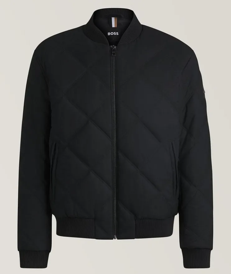 Conter Diamond Quilted Jacket
