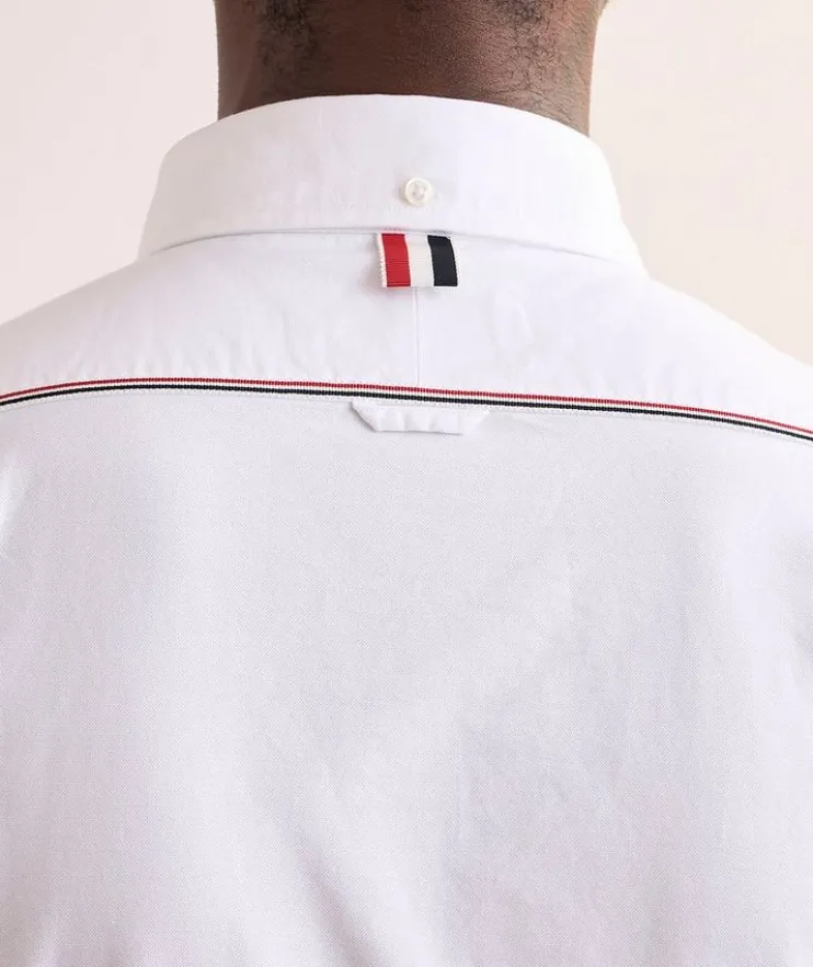 Contrast Stitch Cotton Oxford Shirt