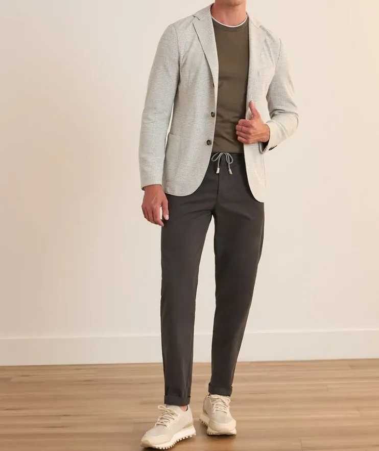 Contrast Tipping Cotton T-Shirt