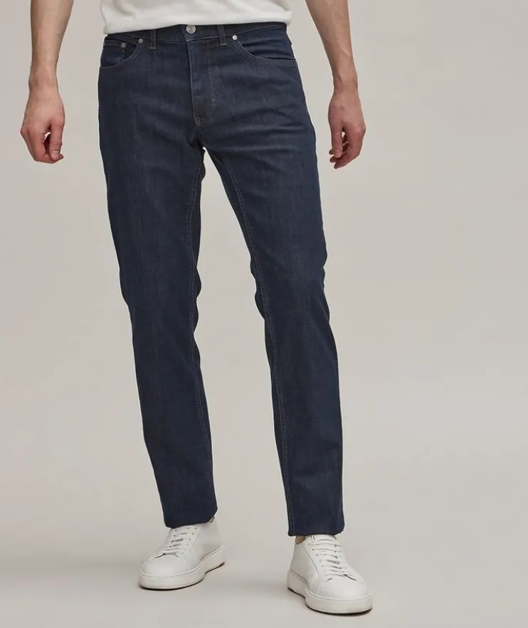 Cooper Straight Fit Stretch-Cotton Blend Jeans