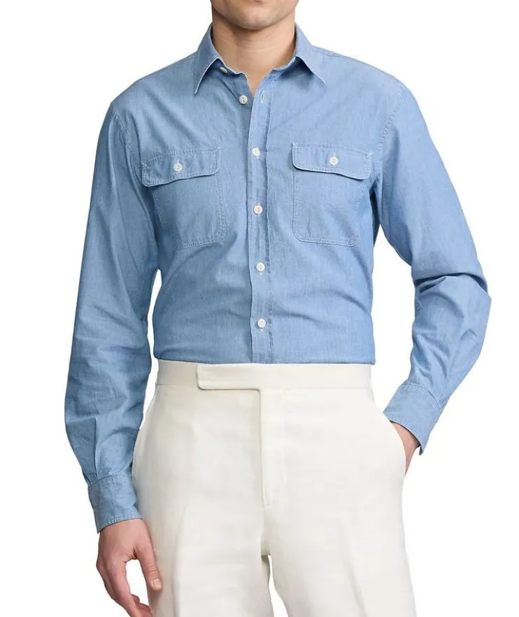 Cooper Washed Chambray Shirt