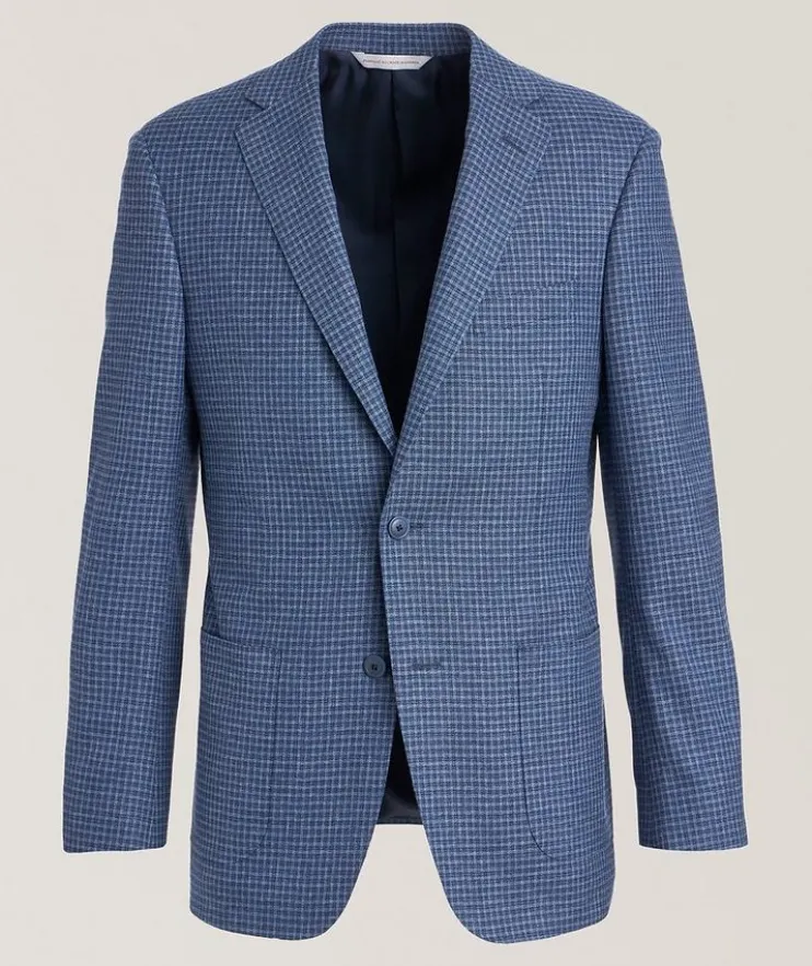 Cosmo Check Wool Sport Jacket