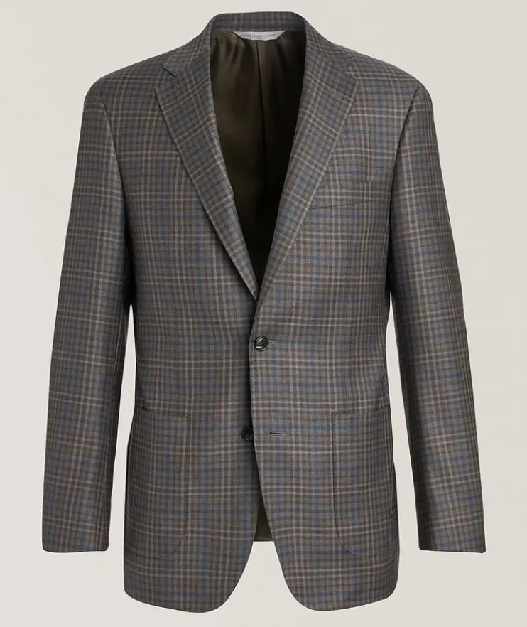 Cosmo Check Wool Sport Jacket