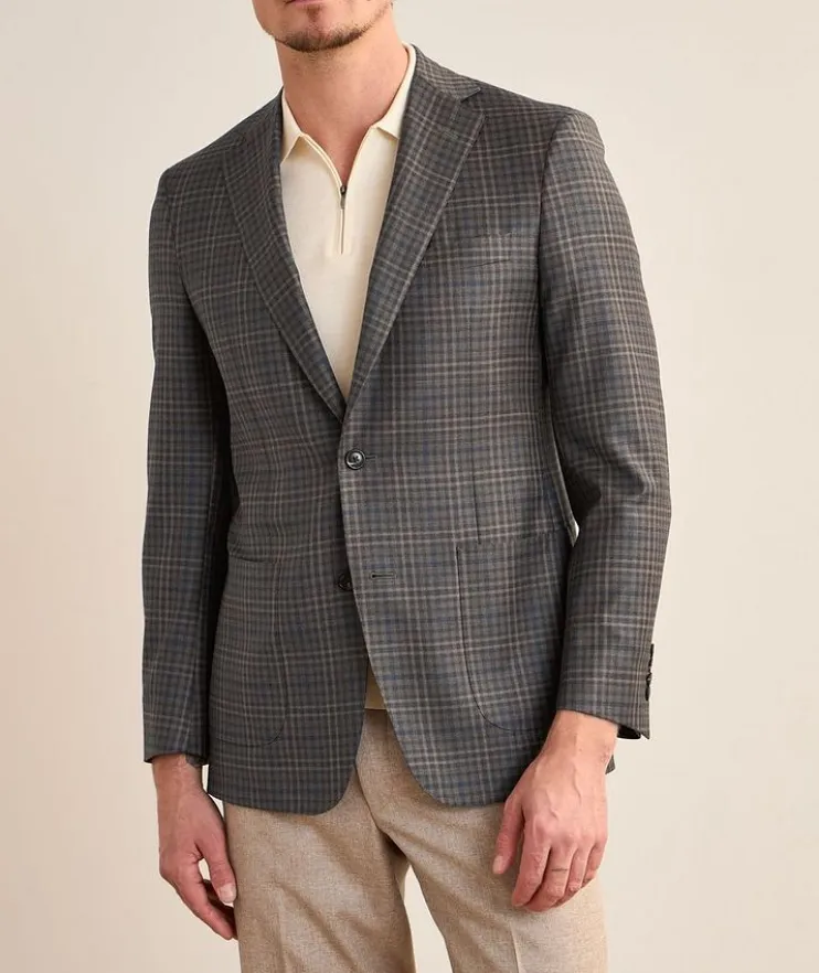 Cosmo Check Wool Sport Jacket