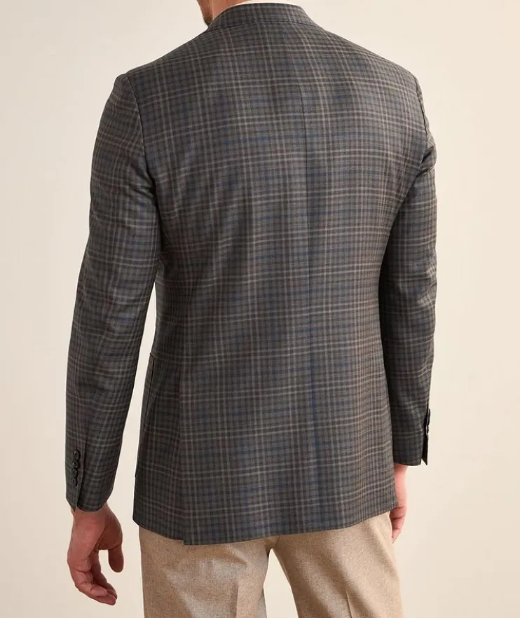 Cosmo Check Wool Sport Jacket