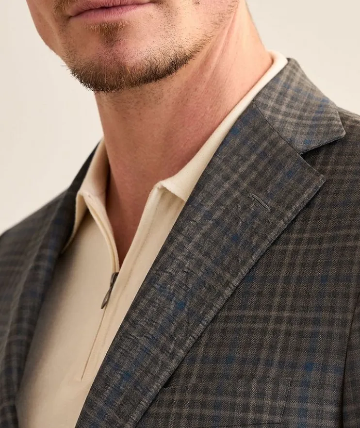 Cosmo Check Wool Sport Jacket