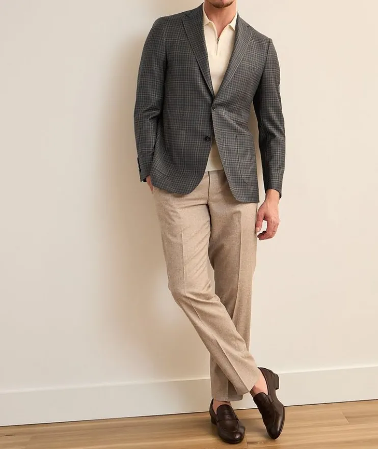 Cosmo Check Wool Sport Jacket