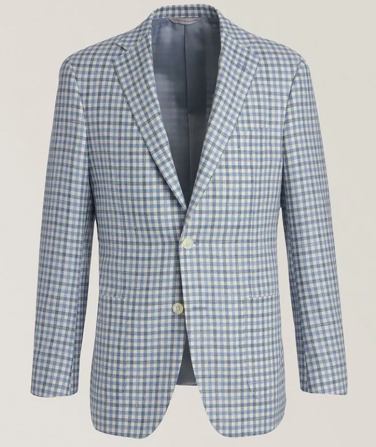 Cosmo Gingham Check Sport Jacket