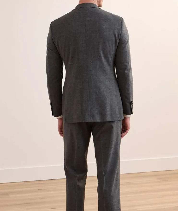 Cosmo Micro Houndstooth Wool Suit