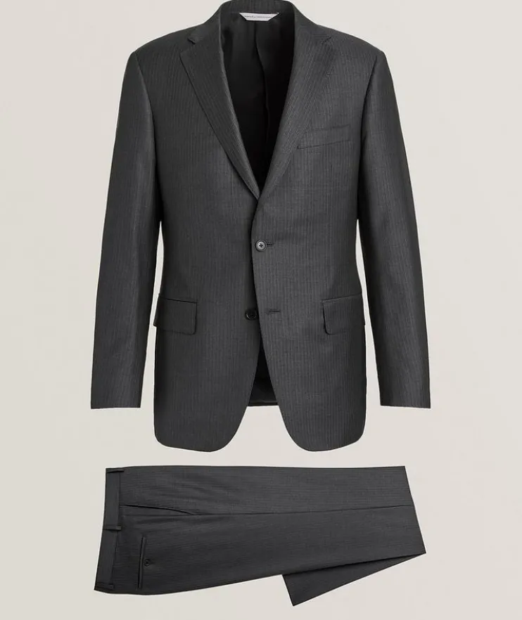 Cosmo Pinstripe Wool Suit