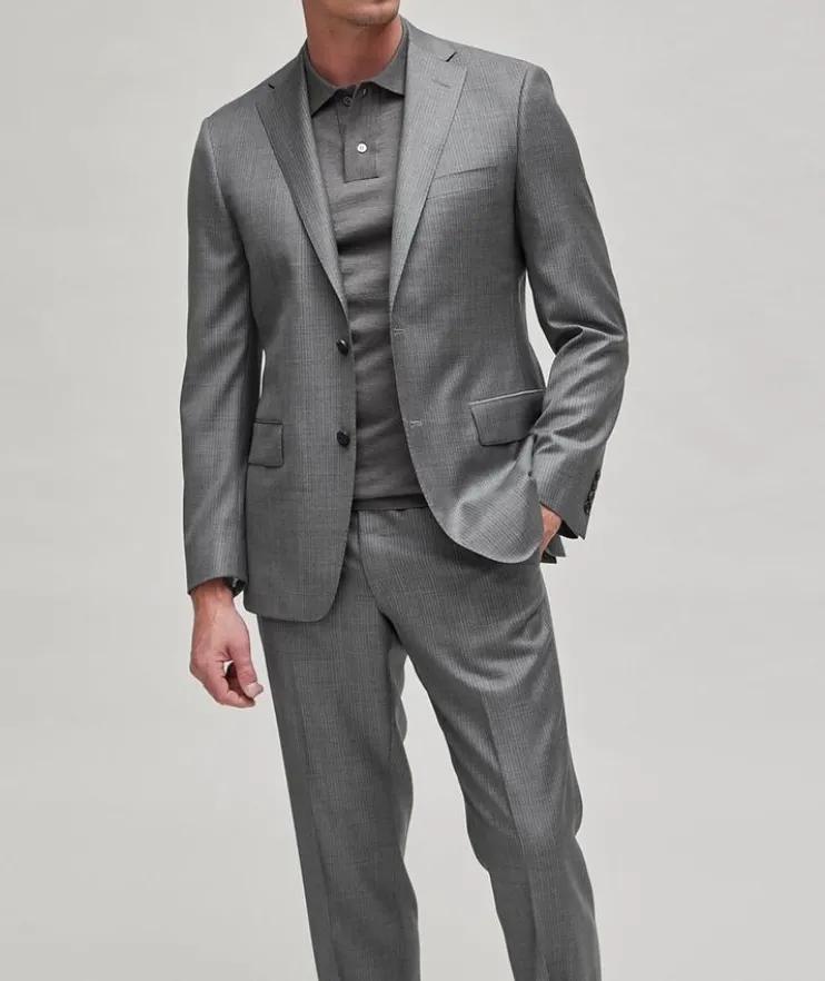 Cosmo Pinstripe Wool Suit