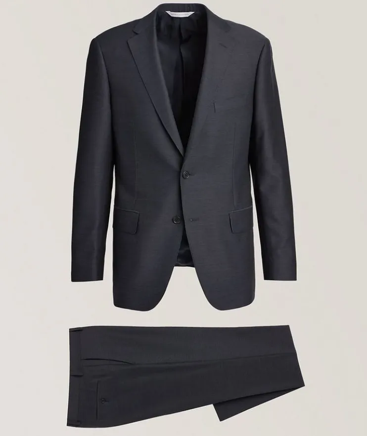 Cosmo Textured Wool Suit