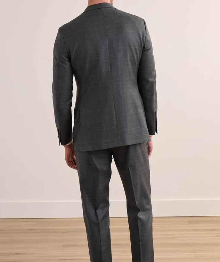 Cosmo Windowpane Wool Suit