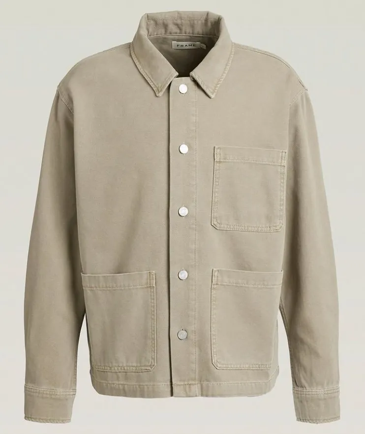 Cotton Canvas Chore Jacket