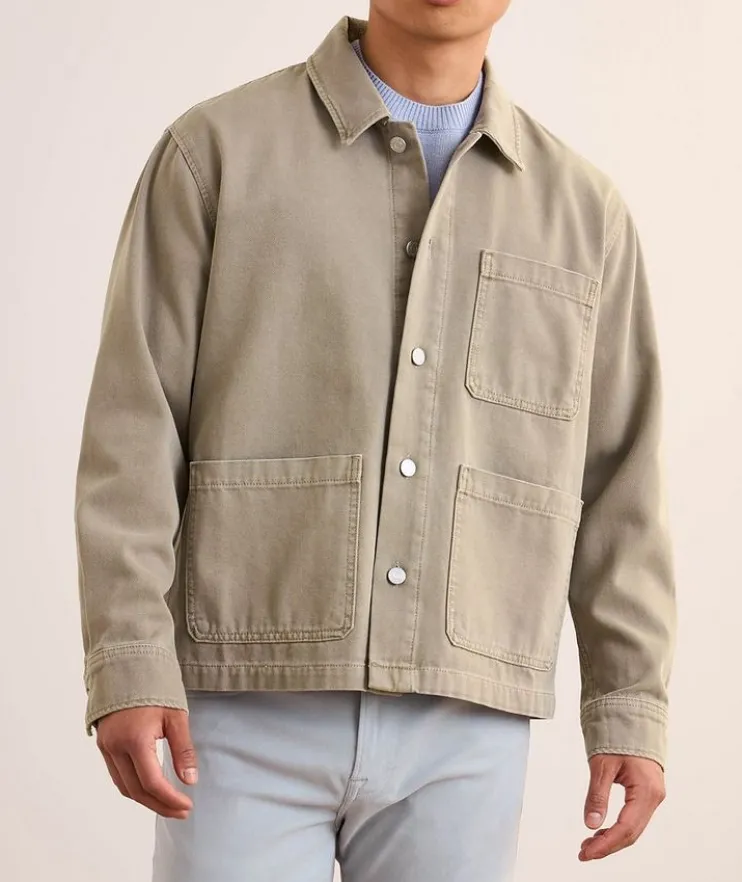 Cotton Canvas Chore Jacket
