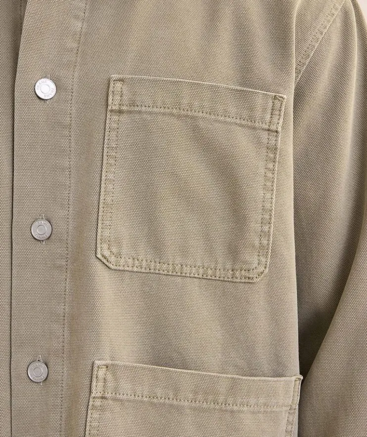 Cotton Canvas Chore Jacket