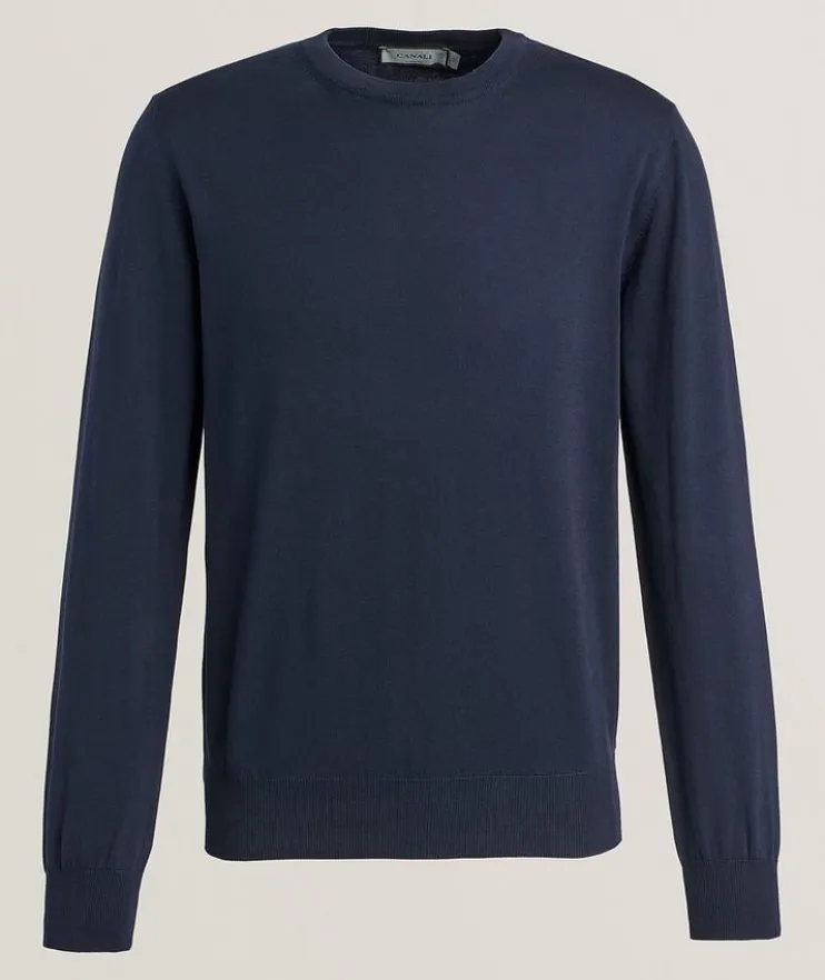 Cotton Crewneck Sweater