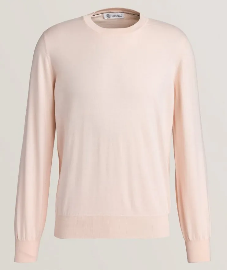 Cotton Crewneck Sweater