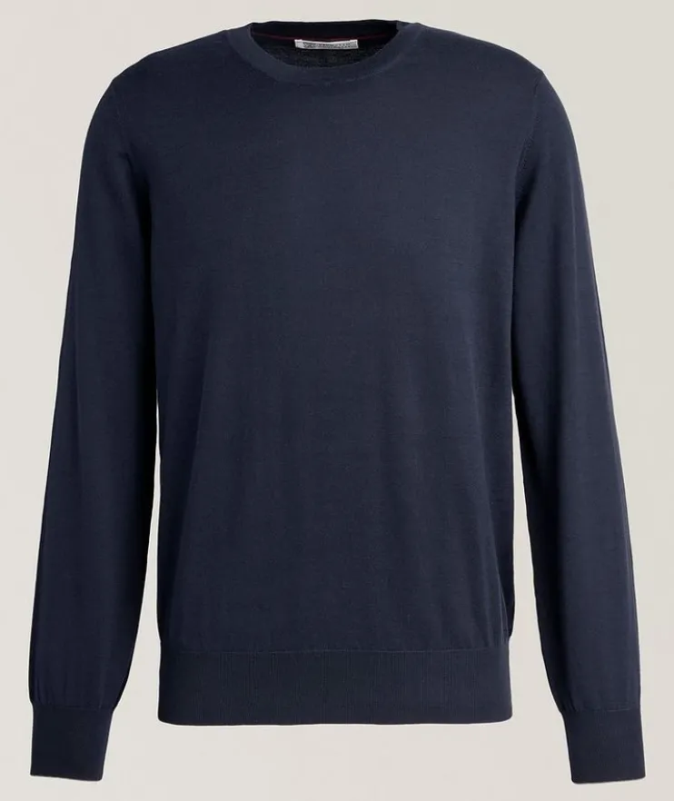 Cotton Crewneck Sweater