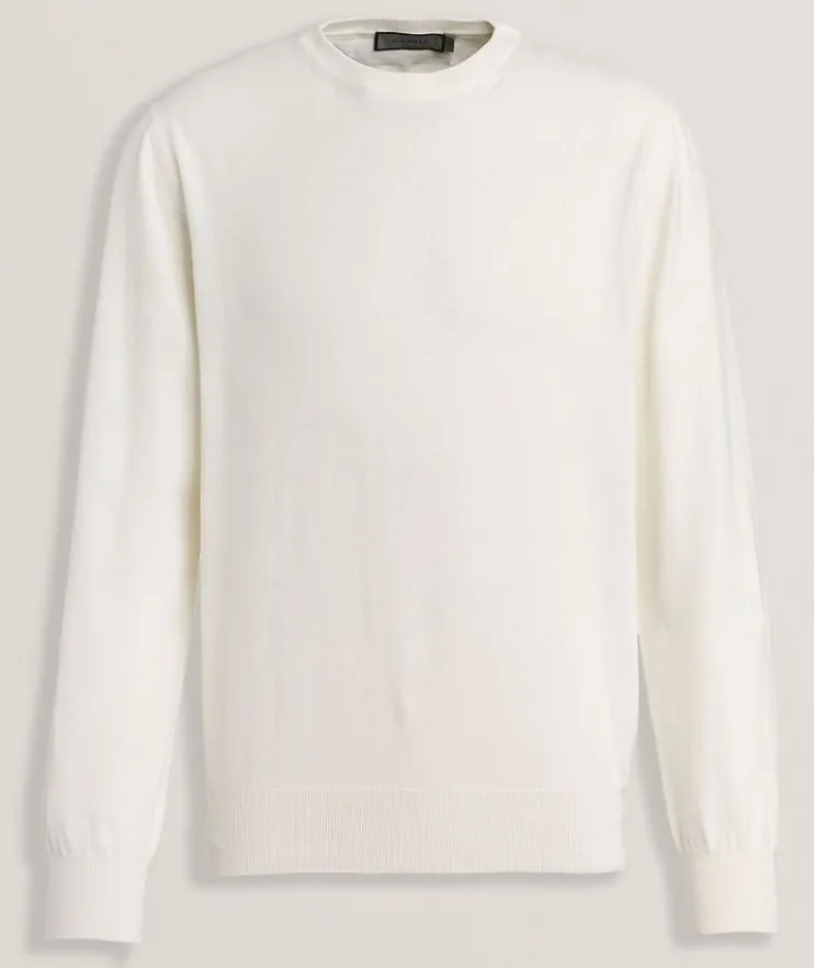 Cotton Crewneck Sweater