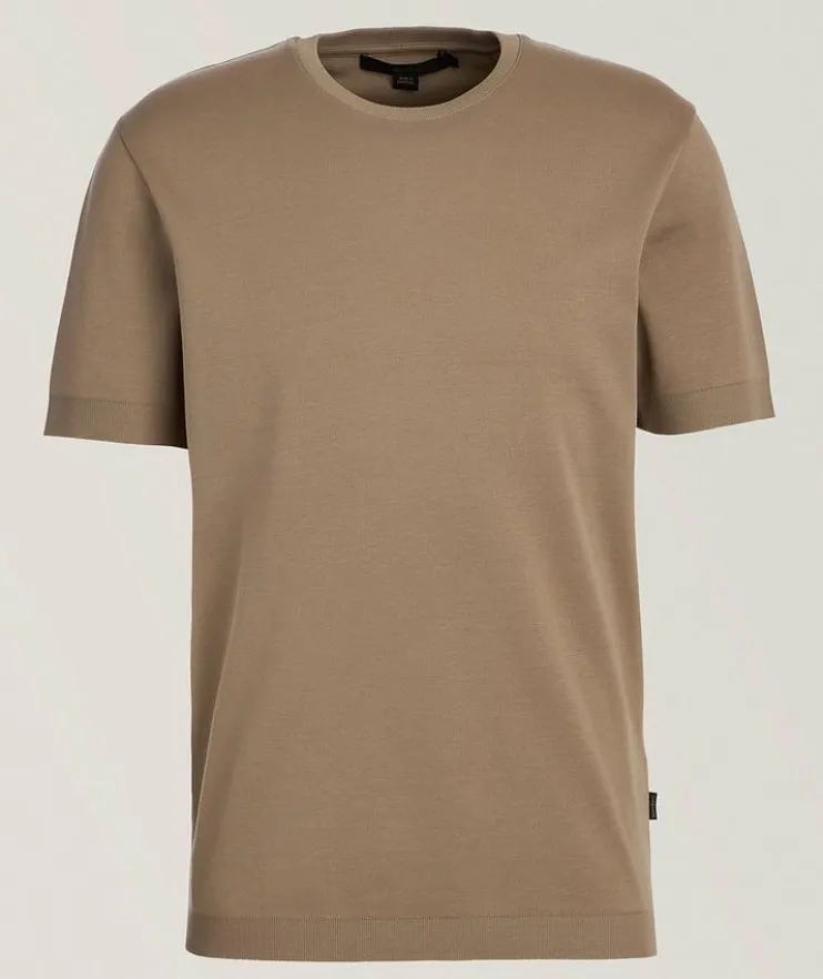 Cotton Crewneck T-Shirt