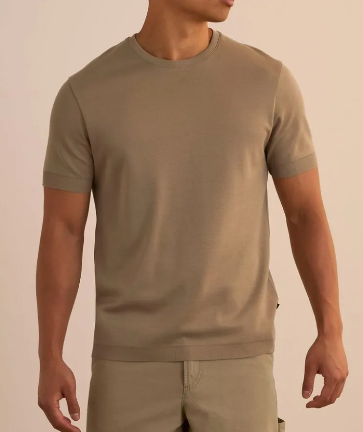 Cotton Crewneck T-Shirt