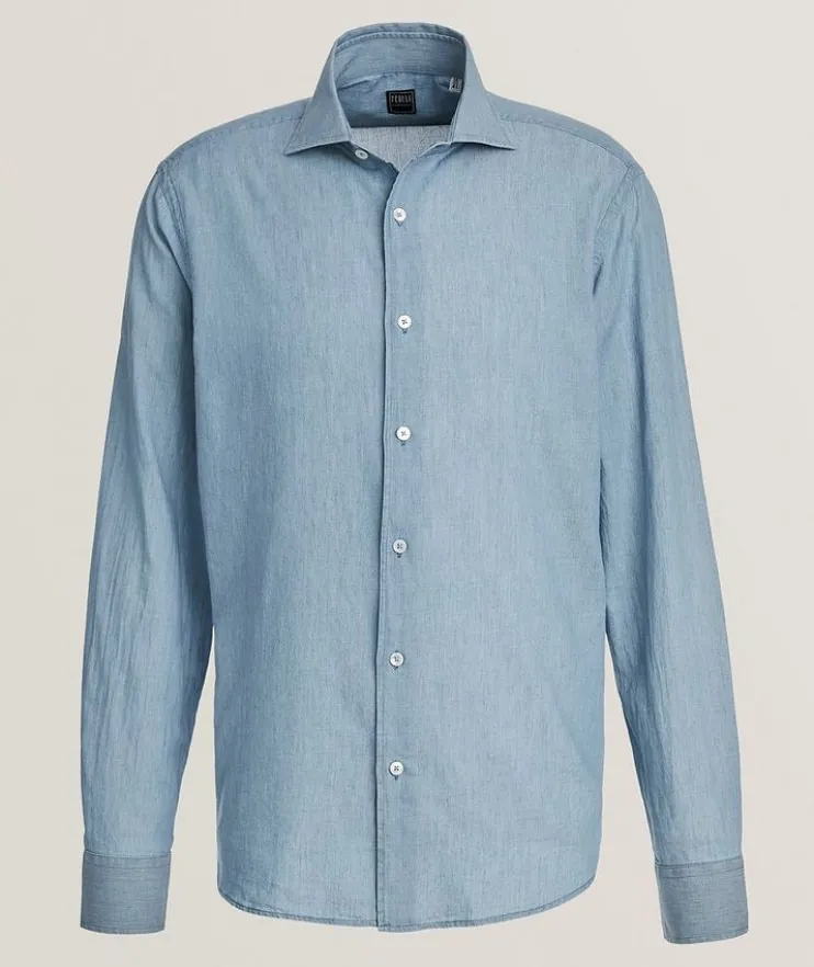 Cotton Denim Shirt