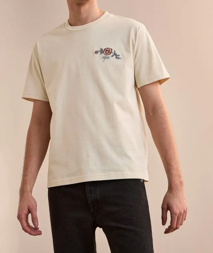 Cotton Embroidered Logo T-Shirt