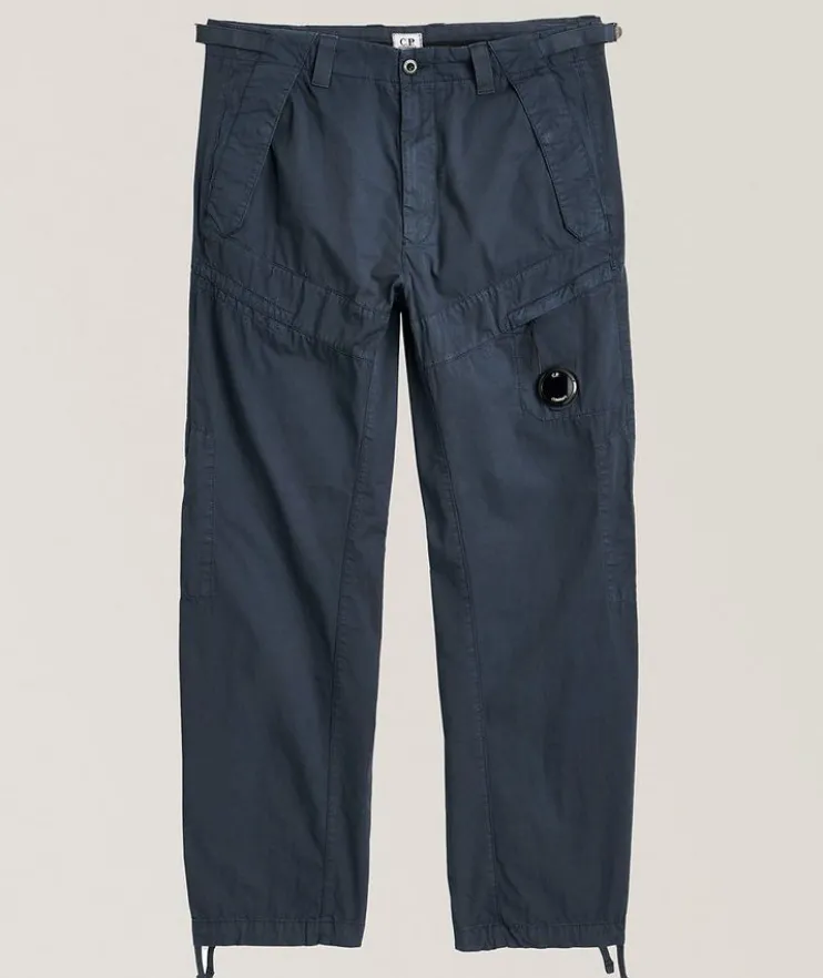 Cotton Gabardine Cargo Pants